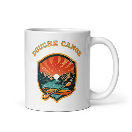 Douche Canoe White Glossy Mug